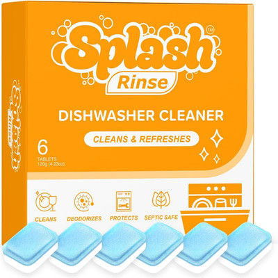 Dishwasher Cleaner Tablets - Deep Cleaning for All Dishwasher Machine Models, 1 