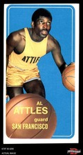 1970 Topps #59 Al Attles  Warriors HOF SHORT-PRINT NC A&T State Universit 5 - EX