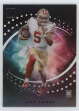 2021 Panini Clearly Donruss Night Moves Trey Lance #NM-18 03j5