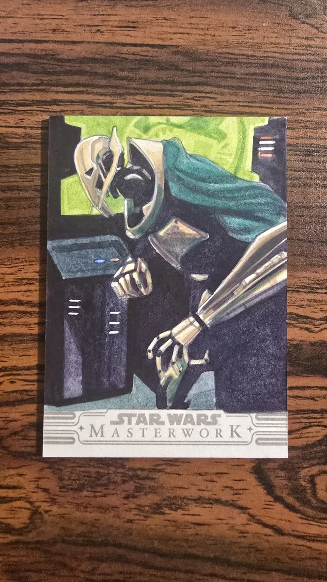 Topps General Grievous Star Wars Collectable Trading Cards for