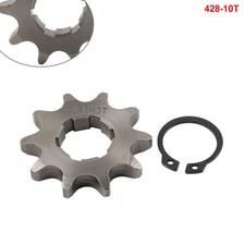428 kette 20mm 10T Vorderen Kettenrad F&uuml;r 125cc ATV Pit Dirt Quad Bike