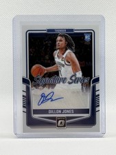 Dillon Jones 2024-25 Panini Donruss Optic Signature Series #SS-JGT (AU,RC)