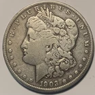 1903 S Morgan Dollar Better Date VERY FINE