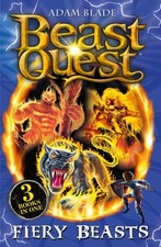 Beast Quest bind-up: Fiery Beasts by Blade, Adam Paperback / softback Book The