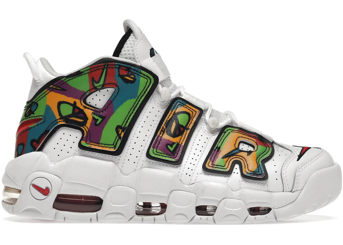 Nike Air More Uptempo Peace, Love, Basketball for Sale