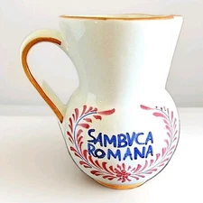 7.5" Sambuca (Sambvca) Romana Drink  Pitcher Awesome