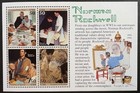 US Norman Rockwell Souvenir Sheet with Four Freedoms, Scott#2840, MNH, F-VF — photo 1