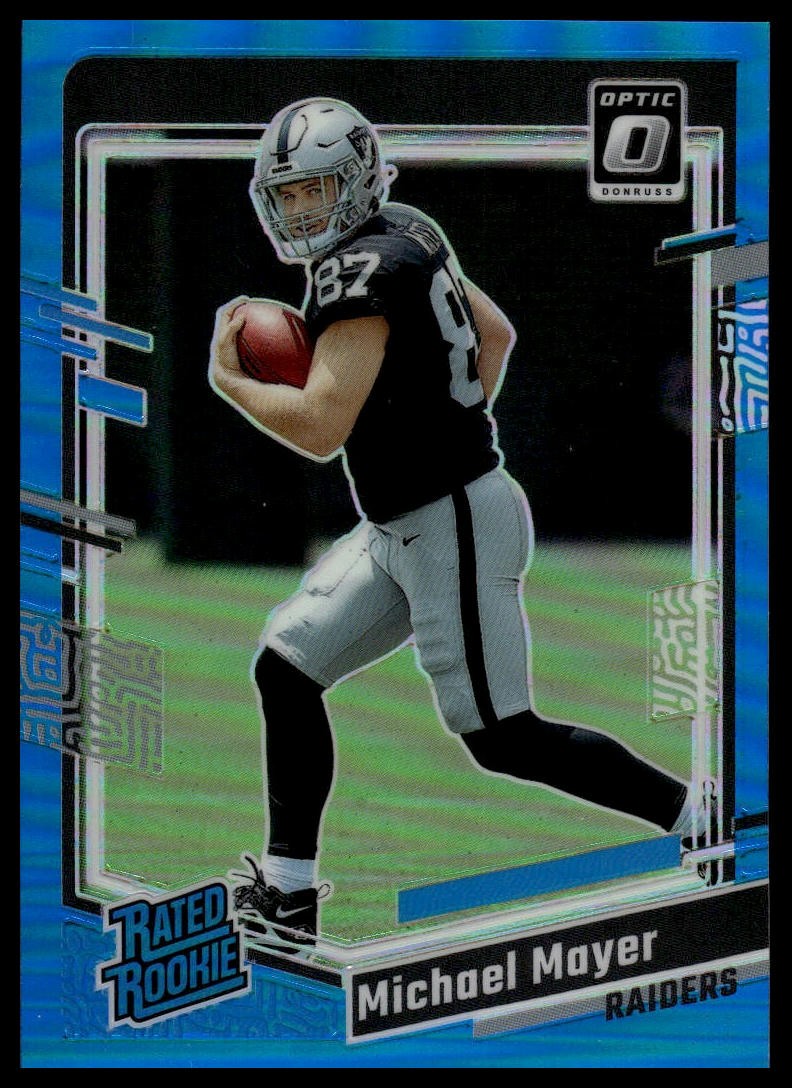 2023 Donruss Optic #260 Michael Mayer Aqua #/299
