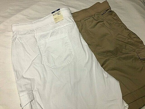 Terra \u0026 Sky Ladies Cargo Plus Shorts 