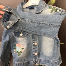 Wild Child Jean Jacket Arizona Jean Co Girls Sz 4/5