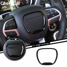 For 2015-2020 Dodge Challenger/Charger Steering Wheel Trim Center Ring Cover 