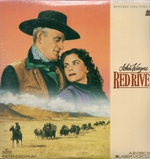 Red River 1948 John Wayne Montgomery Clift Laserdisc 2 Discs ML101274