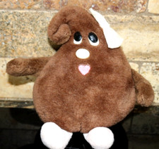 Vintage 1984 Collectible Nestle Lil Bits Plush Chocolate Chip NESTLE CO 7" Tall