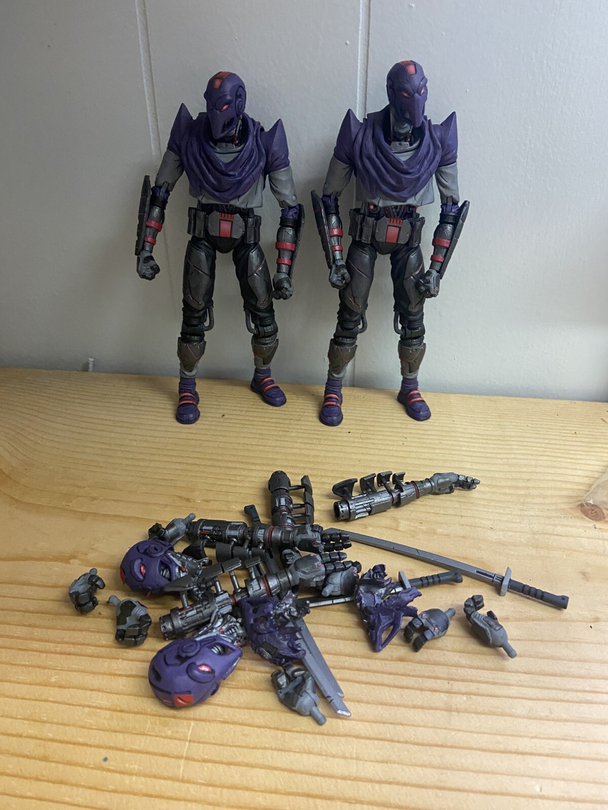 TMNT NECA Last Ronin Foot it’s Lot Of 2