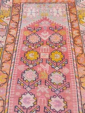 Antique Runner Rug, Peersian Wool Rug Handmade Antique Long Corridor Rug FİNE