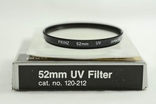 PRINZ 52MM UV HAZE CAMERA LENS FILTER NEW OLD STOCK 
