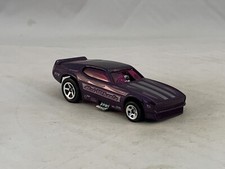 Hot Wheels 1971 Ford Mustang Funny Car 2005 Mainline 182 Purple 5SPs