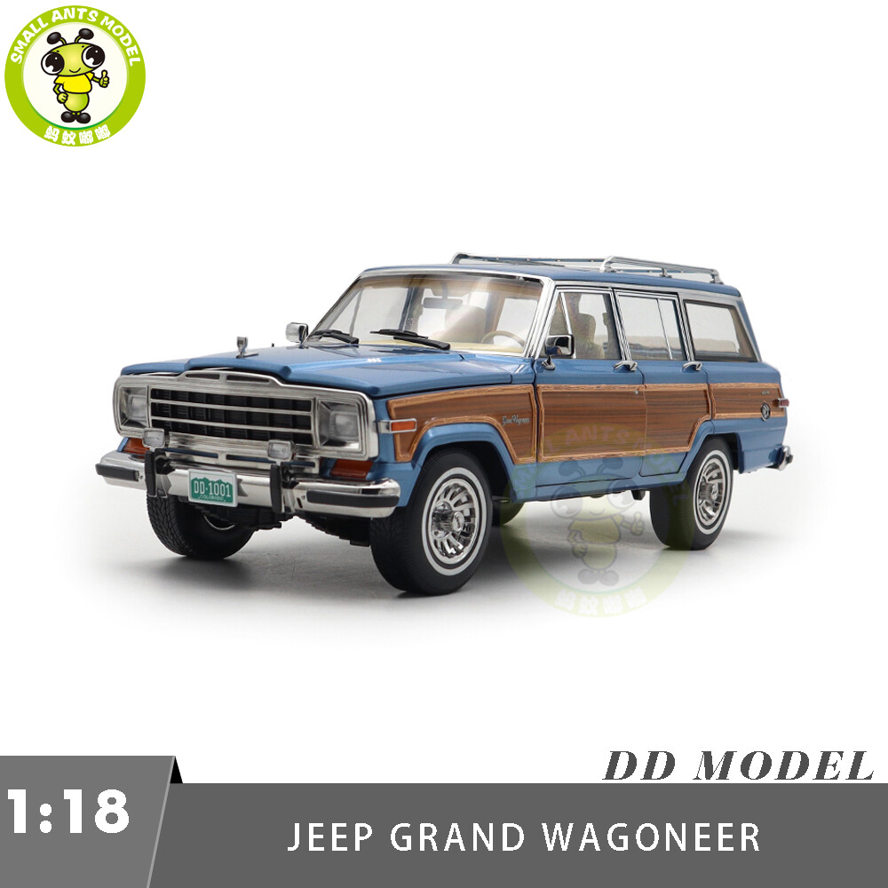 1/18 Jeep Grand Wagoneer 1991 DD MODELS SPINNAKER BLUE Diecast 