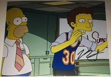 MICHAEL RAPAPORT SIGNED THE SIMPSONS 8X10 PHOTO VOICE ACTOR LITTLE BOY RAD PROOF