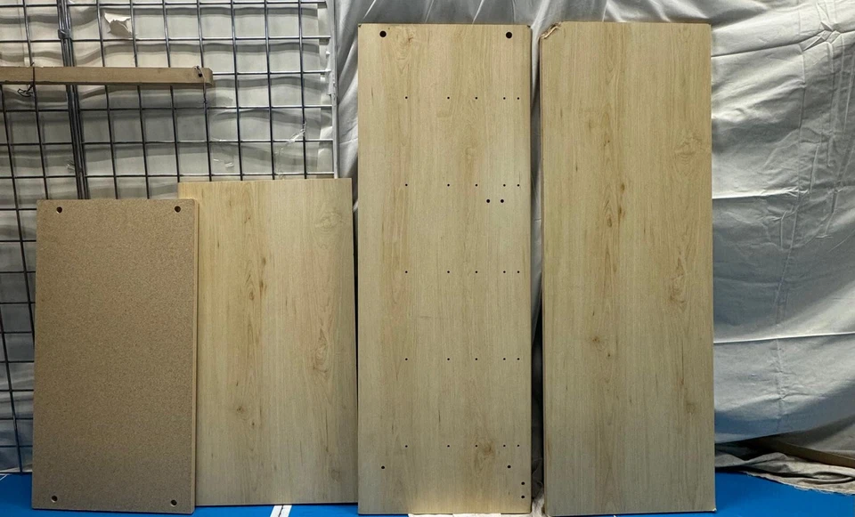 South Shore Furniture VITO 5 cajones cómoda, marrón ceniza natural Foto 2 de 4