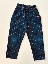 Vintage 90 s Oshkosh Floral Elastic Waist Pants Girls Size 5T