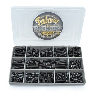 215 Assorted Piece High Tensile Grade M3 M4 M5 M6 Socket Cap Allen Bolts Kit Ebay