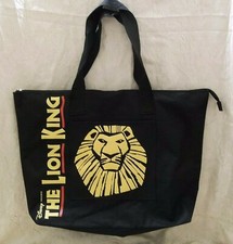 Disney Presents The Lion King Broadway Show Deluxe Canvas Tote Bag New with Tags