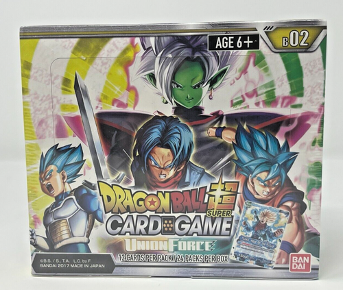 Dragon Ball Super- Union Force - SEALED Booster Box TCG BOX HAS SOME SUN FADING - Picture 1 of 6