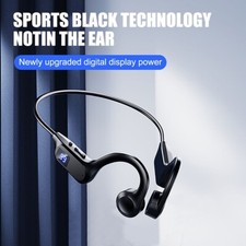 Bone Conduction Headphones Bluetooth 5.2 Wireless Open-Ear Sport Headset