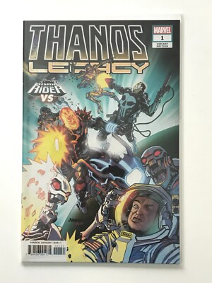 THANOS LEGACY #1 NM COSMIC GHOST RIDER VARIANT - MARVEL 2018