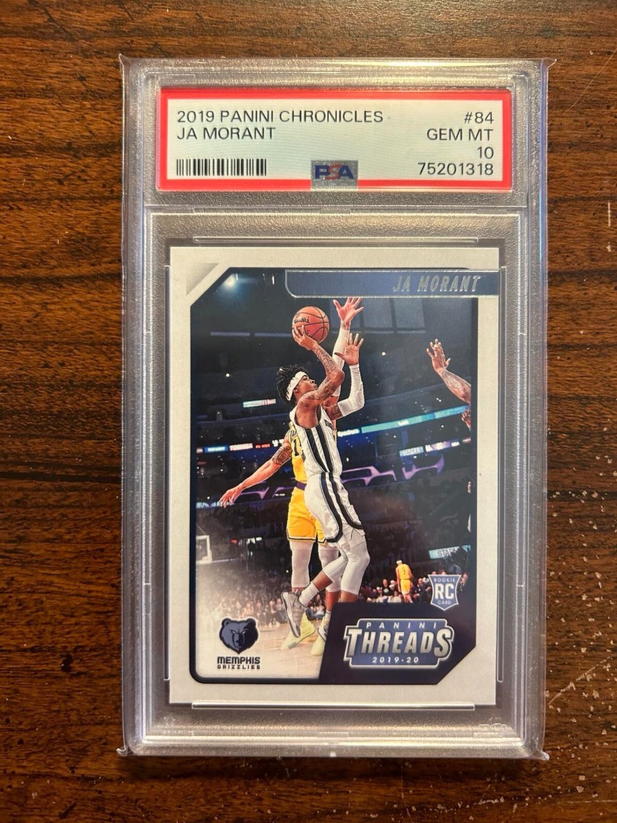 Ja Morant RC, Threads #84 - 2019 Panini Chronicles - PSA 10 GEM MT 