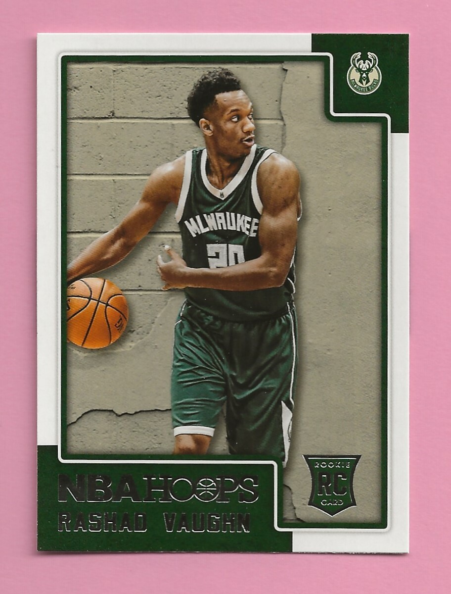 2015-16 Panini Hoops Rashad Vaughn RC #269 Milwaukee Bucks