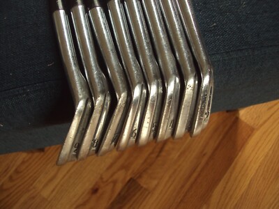 MacGregor MT irons 2-9 (no PW) medium 2/regular steel std length