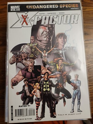 X-Factor #23 X-Men Endangered Species Marvel Comics 2007 Peter David 