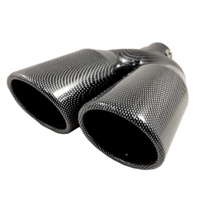 Auspuffblende Endrohr Carbon Edelstahl Für Mazda 2 323 626 CX-3 MX-5 Scrum RX-7
