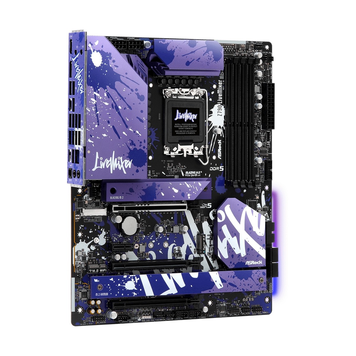 Asrock LiveMixer Intel Z790 LGA 1700 ATX DDR5-SDRAM