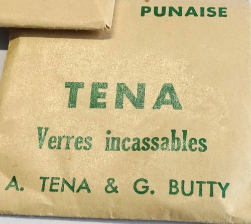Verre Super Punaise Pour Montre TENA (réf. 299) - Neuf Sans étiquette
