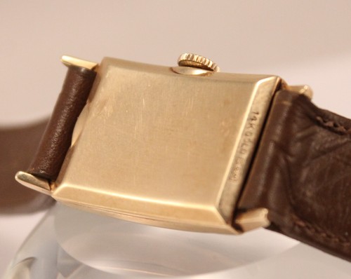 Vintage Hamilton Mens Tank 14K Gold Manual Watch 19 Jewels | eBay
