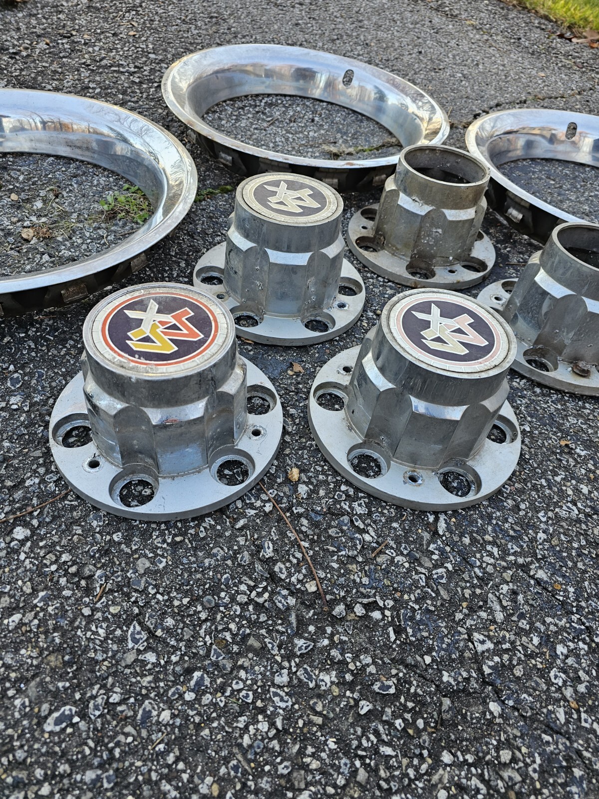 K5 Blazer Wheel Beauty Rings And Center Caps Chevrolet Chevy OEM eBay