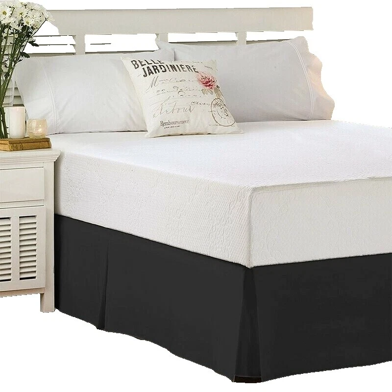 Cotton Sateen King Bed Skirts