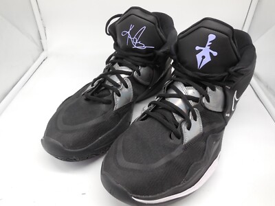 DA7 Nike Kyrie Infinity 8 Size 15 Black Purple Metallic Silver Basketball Shoes