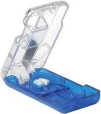 Pill Cutter and Splitter Stainless Steel Blade with Dispenser Cuts Pills Tablets