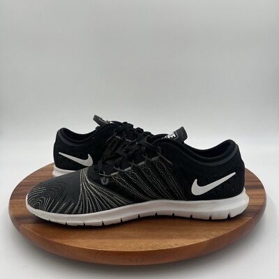 Size 9.5 Nike Womens Flex Adapt TR 831579-001 Black/Gray Running