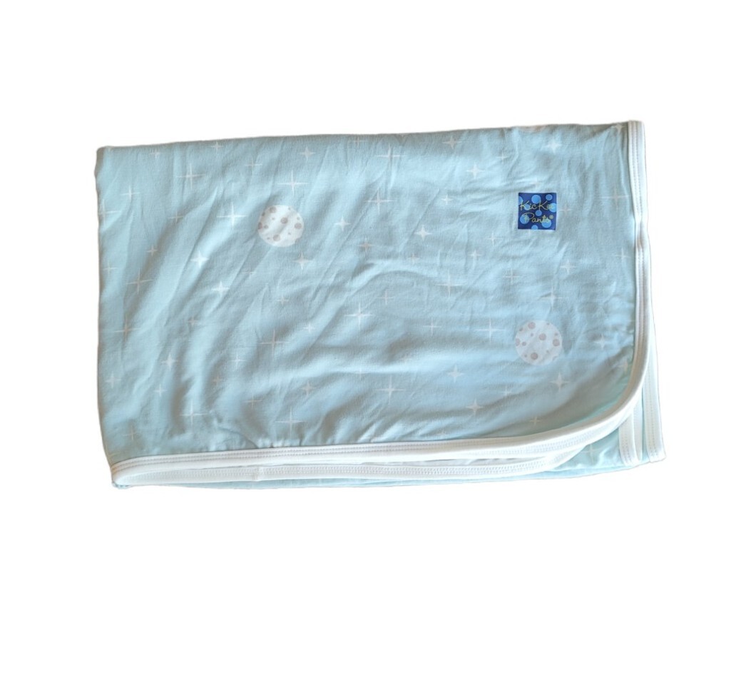 PreOwned KICKEE PANTS Printed Swaddle Blanket eBay