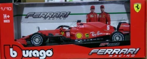 Modellini statici di auto da corsa Formula 1 Burago ferrari Ferrari