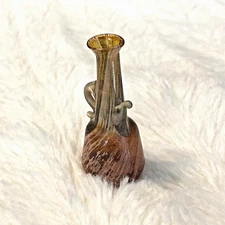 Vintage Miniature Classical Style Glass Vase Jug Pitcher