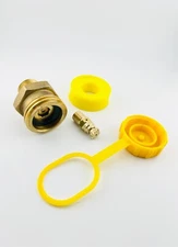 Propane Cylinder Tank Vanagon Westfalia Fill valve 1-3/4" Acme 1/4" NPT Bleeder