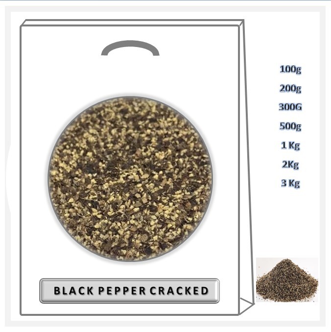 Cracked Black Pepper | Peppercorn | Premium Spices