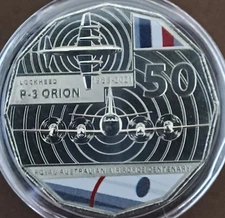 2021 Australia 50c Cents RAAF Centenary P3 ORION UNC Coin in 2x2 Coin Holder