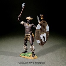 W.Britain 20197 Zulu Attacking with Axe Britains